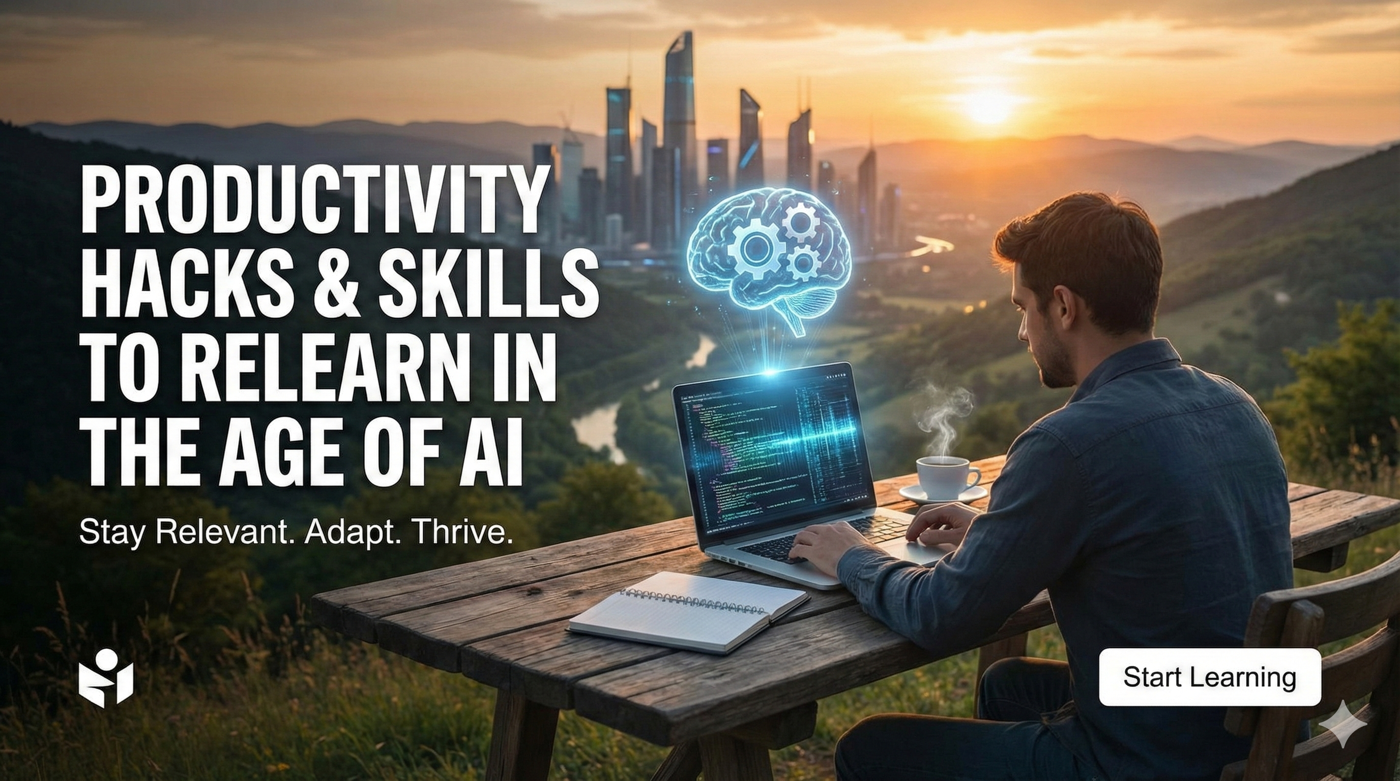 Webinar - Productivity Hacks & Skills to Relearn in the Age of AI Cl01